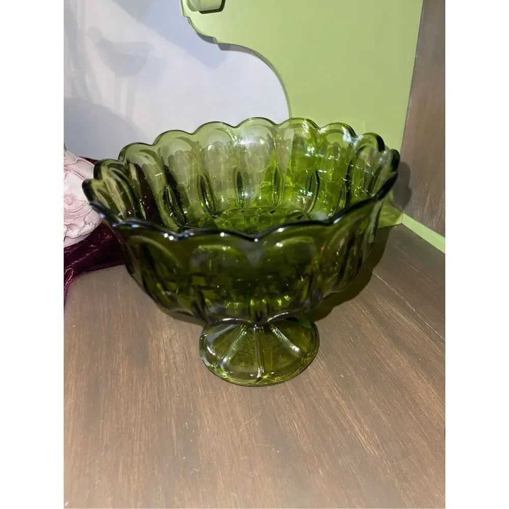 Vintage Anchor Hocking Fairfield Compote